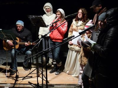Živý betlém – fotografie