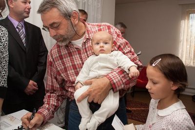 Vítání občánků – fotografie