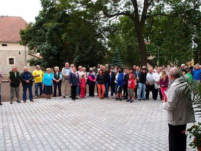 Otevírání Obecního domu Radonice – fotografie
