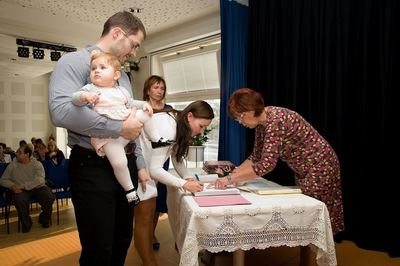 Vítání občánků – fotografie