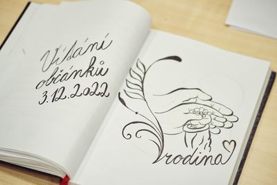 Vítání občánků – fotografie