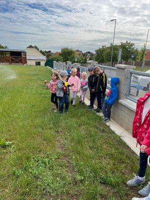 Hasiči ve škole – fotografie