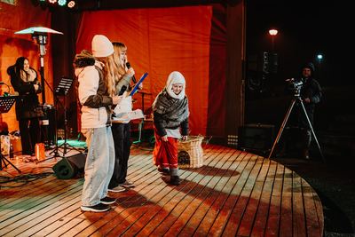 Vánoční představení – fotografie