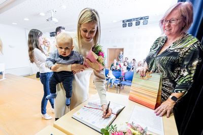 Vítání občánků – fotografie